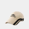 BALENCIAGA 3B CAP - BALENCIAGA - COTTON - BEIGE