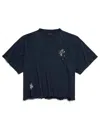 Balenciaga Nail Polish Cropped T-shirt