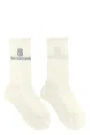 Balenciaga 'nano Bb' Socks In Neutral