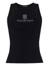 Balenciaga Women Logo Tank Top