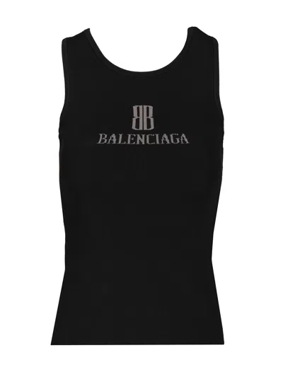 BALENCIAGA NANO BB TOPS BLACK