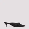 Balenciaga Nano Bow Mules In Multi