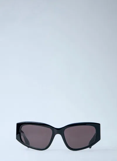 Balenciaga Nano D-frame Sunglasses In Black