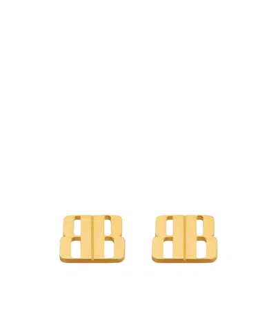 Balenciaga Nano Earrings In Yellow