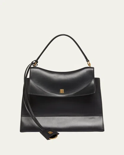 Balenciaga Nano Flap Leather Top-handle Bag