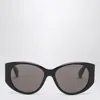 Balenciaga Nano Round Sunglasses In Black