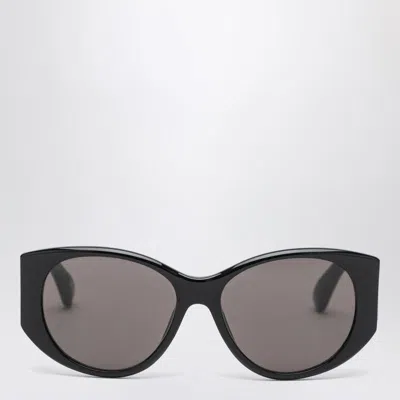 Balenciaga Nano Round Sunglasses In Black