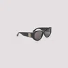 Balenciaga Cat-eye Acetate Sunglasses With Distinctive Logo In Black