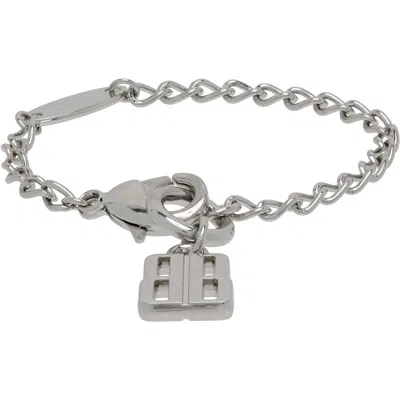 Balenciaga Nano Thin Bracelet In 668-silver