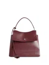 Balenciaga Dark Burgundy Calf Leather Bags