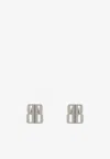 Balenciaga Nano Xs Bb Logo Stud Earrings