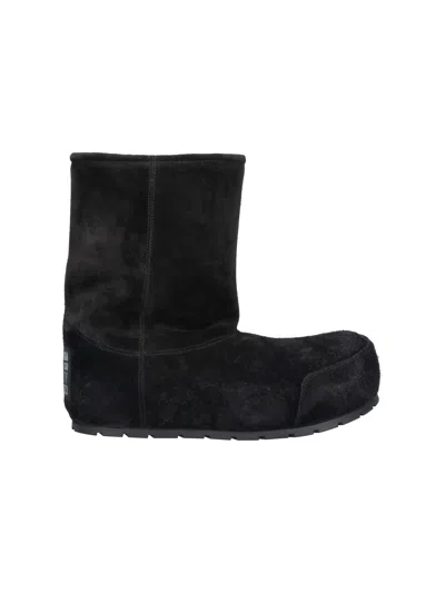 Balenciaga Nappa Leather Chelsea Boots In Black