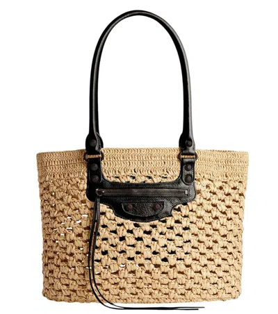 Balenciaga Natural Le City Medium Tote