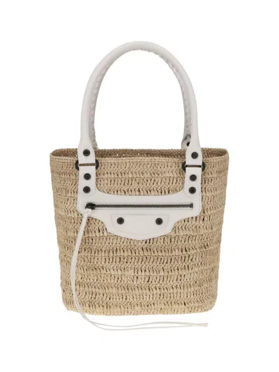Balenciaga Natural Le City Small Totes