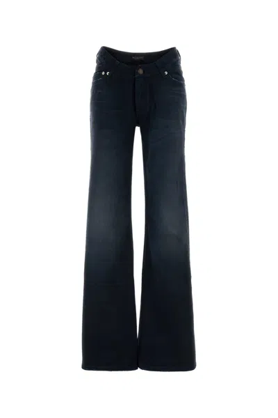 Balenciaga Navy Blue Denim Jeans