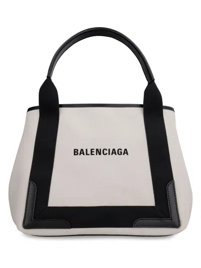 BALENCIAGA NAVY CABAS S BAG