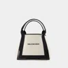 BALENCIAGA BALENCIAGA NAVY CABAS S BAG