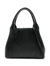 Balenciaga Structured Xs Handbag In Navy In Black
