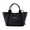 Balenciaga Women's Cabas Canvas Tote Bag In Black