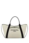 Balenciaga Blackwhite Biarritz S Shopping Bag