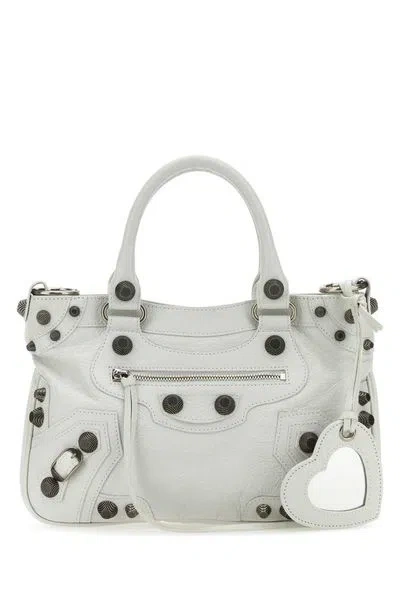 Balenciaga Neo Cagole Leather Tote Bag