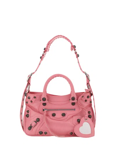 Balenciaga Neo Cagole Tote Bag In Sweet Pink