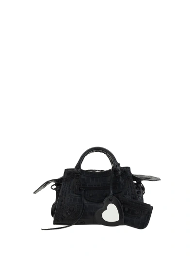Balenciaga Neo Cagole Tote Handbag In Black