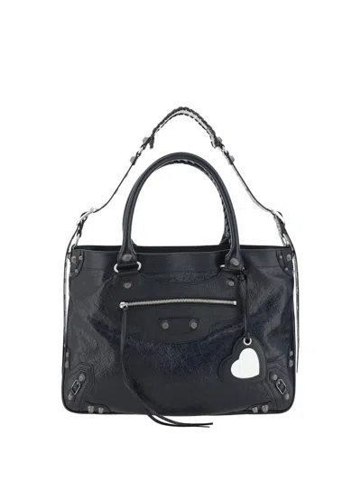 Balenciaga Neo Cagole Xl Shoulder Bag In Black