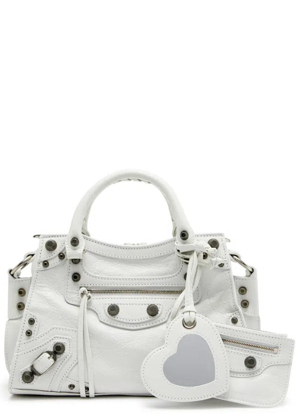 BALENCIAGA」 NEO CAGOLE XS 2WAYバッグ - ホワイト レディース 