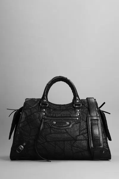 Balenciaga Neo Classic Cit Hand Bag In Black