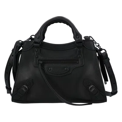 Balenciaga Neo Classic City Xs Leather Handbag Black