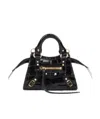Balenciaga Neo Classic Mini Leather Bag In Black