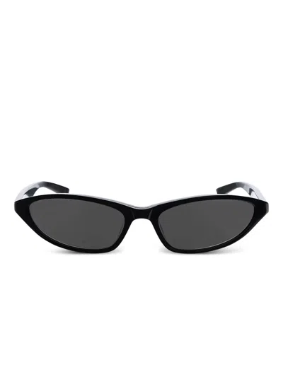 Balenciaga Neo Oval 2.0 Sunglasses In Black