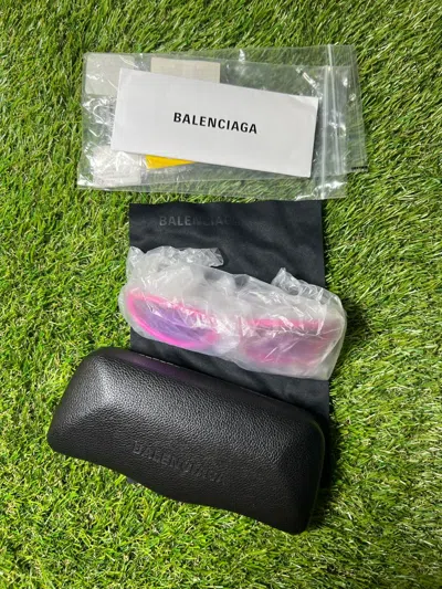 Pre-owned Balenciaga Neo Sunglasses “pink”