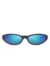 Balenciaga Neo Sunglasses In Purple