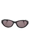 Balenciaga Neo Sunglasses In Schwarz