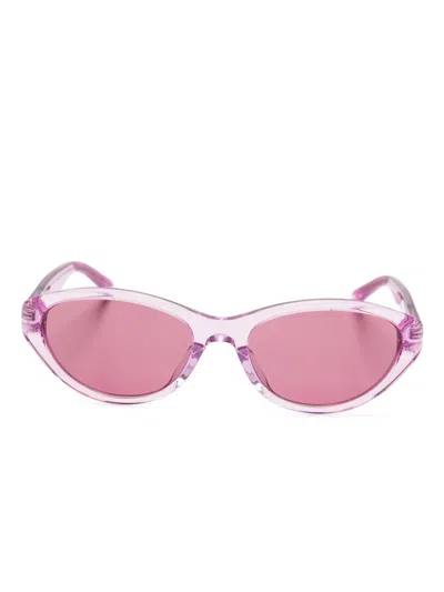Balenciaga Neo Sunglasses In Violett