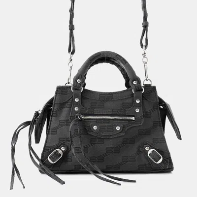 Pre-owned Balenciaga Neoclassic City Gray Canvas Size Xs