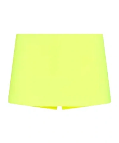 Balenciaga Neoncolored Shorts In Yellow
