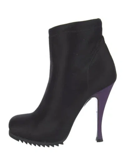 Pre-owned Balenciaga Neoprene Boots In Multi