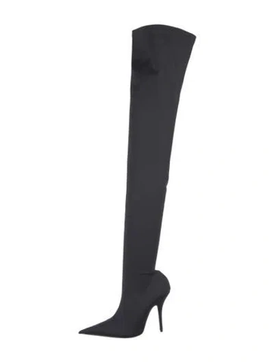 Pre-owned Balenciaga Neoprene Sock Boots In Black
