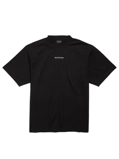 BALENCIAGA BALENCIAGA NEW BACK T-SHIRT MEDIUM FIT CLOTHING