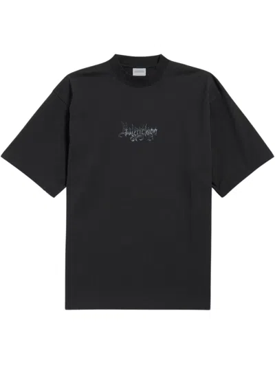 Balenciaga New  T-shirt In Black
