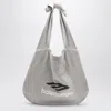 BALENCIAGA BALENCIAGA NEW JERSEY HEATHER HOBO BAG