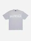 Balenciaga Men's New Tape Type Tr T-shirt Medium Fit In Grey In Light Grey