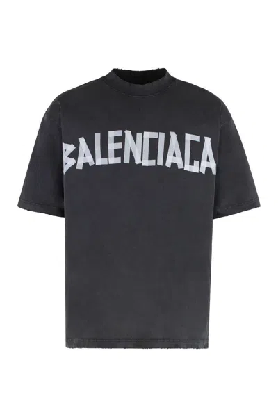 BALENCIAGA BALENCIAGA NEW TAPE TYPE JERSEY T-SHIRT