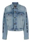 Balenciaga Denim Jacket In Blue