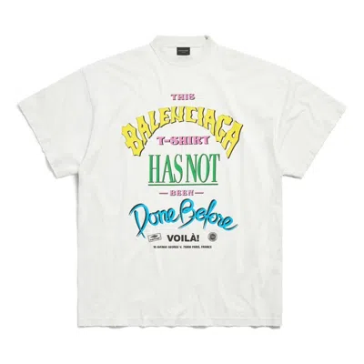 Balenciaga Not Been Done Oversized T-shirt 'off White'