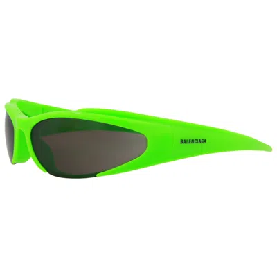 Balenciaga Novelty Unisex Sunglasses In Green