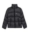 Balenciaga Nylon Down Jacket In Black
